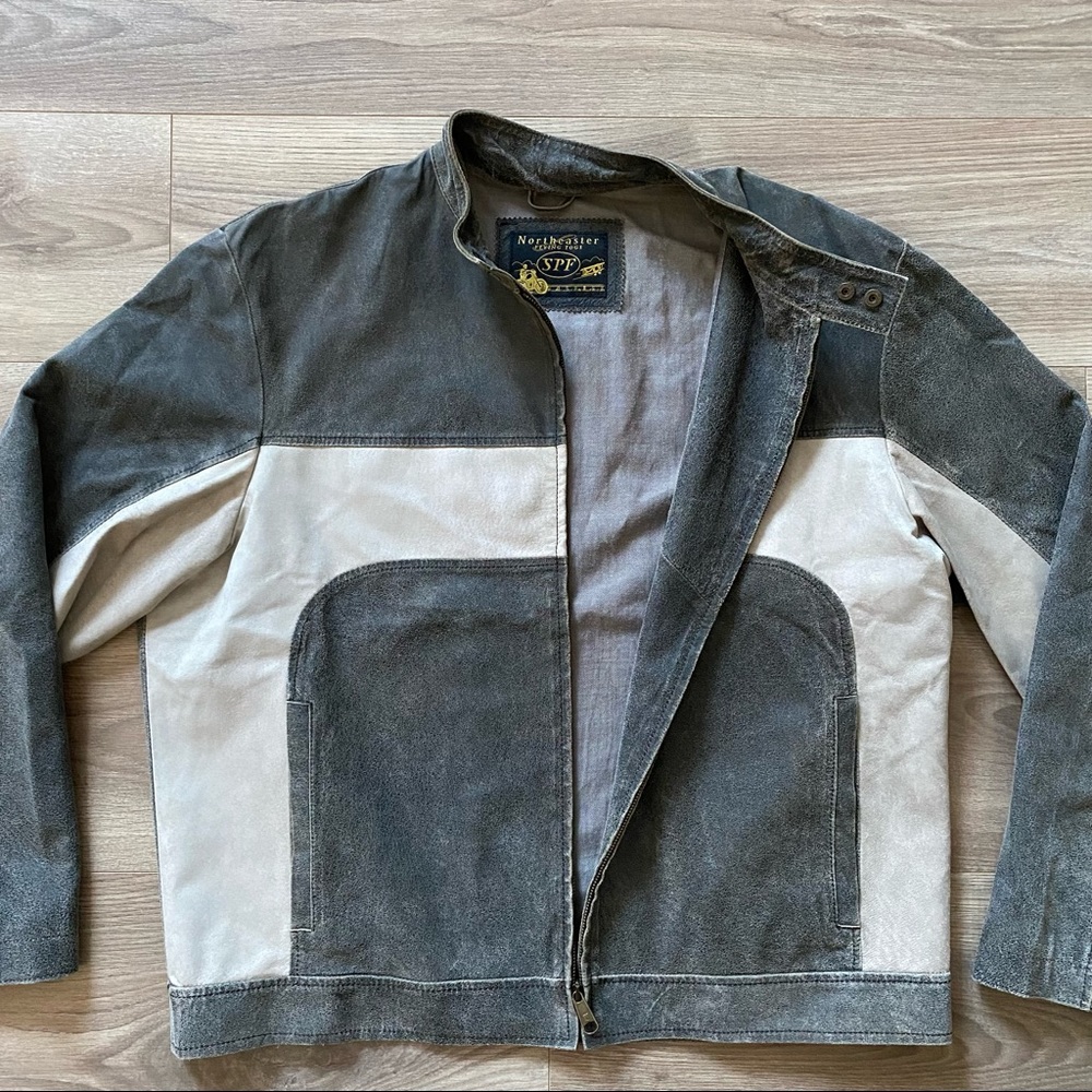 Northeaster Flying Togs SPF Motorcycle Leather Jacket